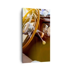 Impression sur toile - Image sur toile - Souffle de luxe venu du passé - 45x80 cm