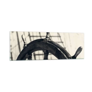 Impression sur verre - Image sur verre - Histoires de mer - 90x30 cm