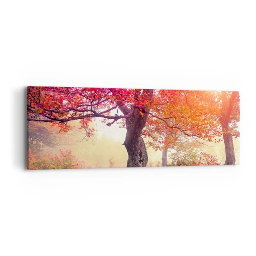 Impression sur toile - Image sur toile - Frénésie de floraison - 90x30 cm