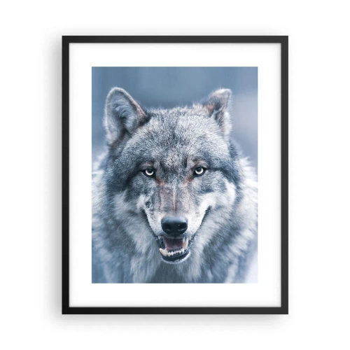 Affiche dans un cadre noir - Poster - Relèverez-vous le défi ? - 40x50 cm