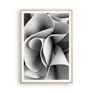 Affiche dans un chêne clair - Poster - Il s'en passe dans l'espace - 70x100 cm