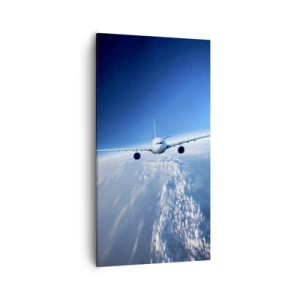 Impression sur toile - Image sur toile - Je vole parce que je le veux - 55x100 cm