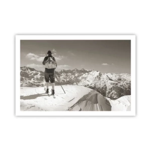 Affiche - Poster - Toutes les mêmes ces montagnes - 91x61 cm