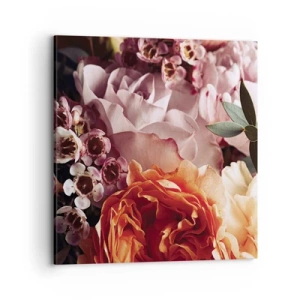 Impression sur toile - Image sur toile - Enveloppé de beauté - 70x70 cm