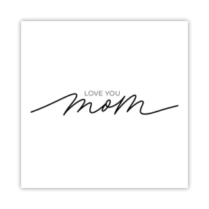 Affiche - Poster - Grand chamboulement - 60x60 cm