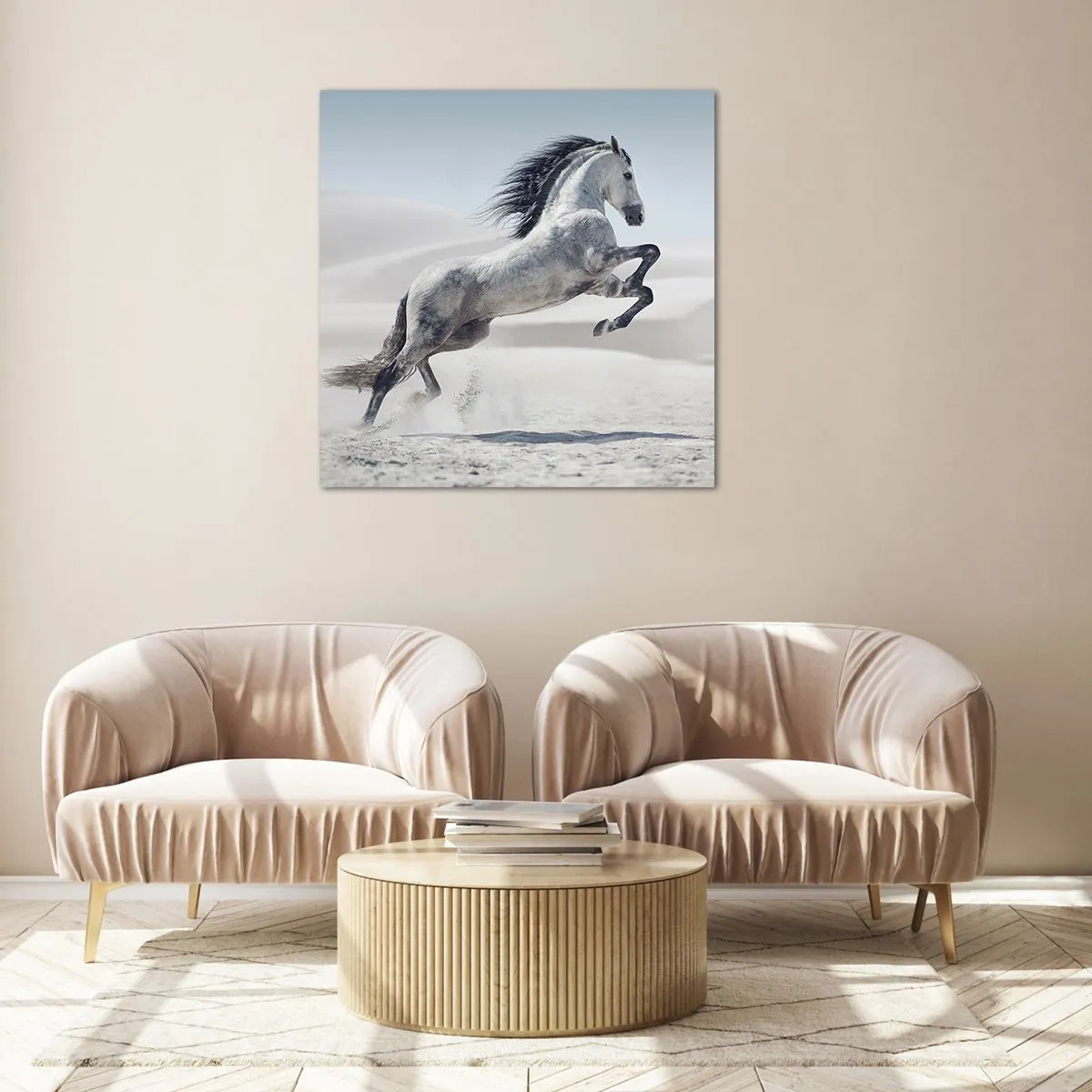 Impression sur verre - Image sur verre - Prince arabe - 30x30 cm