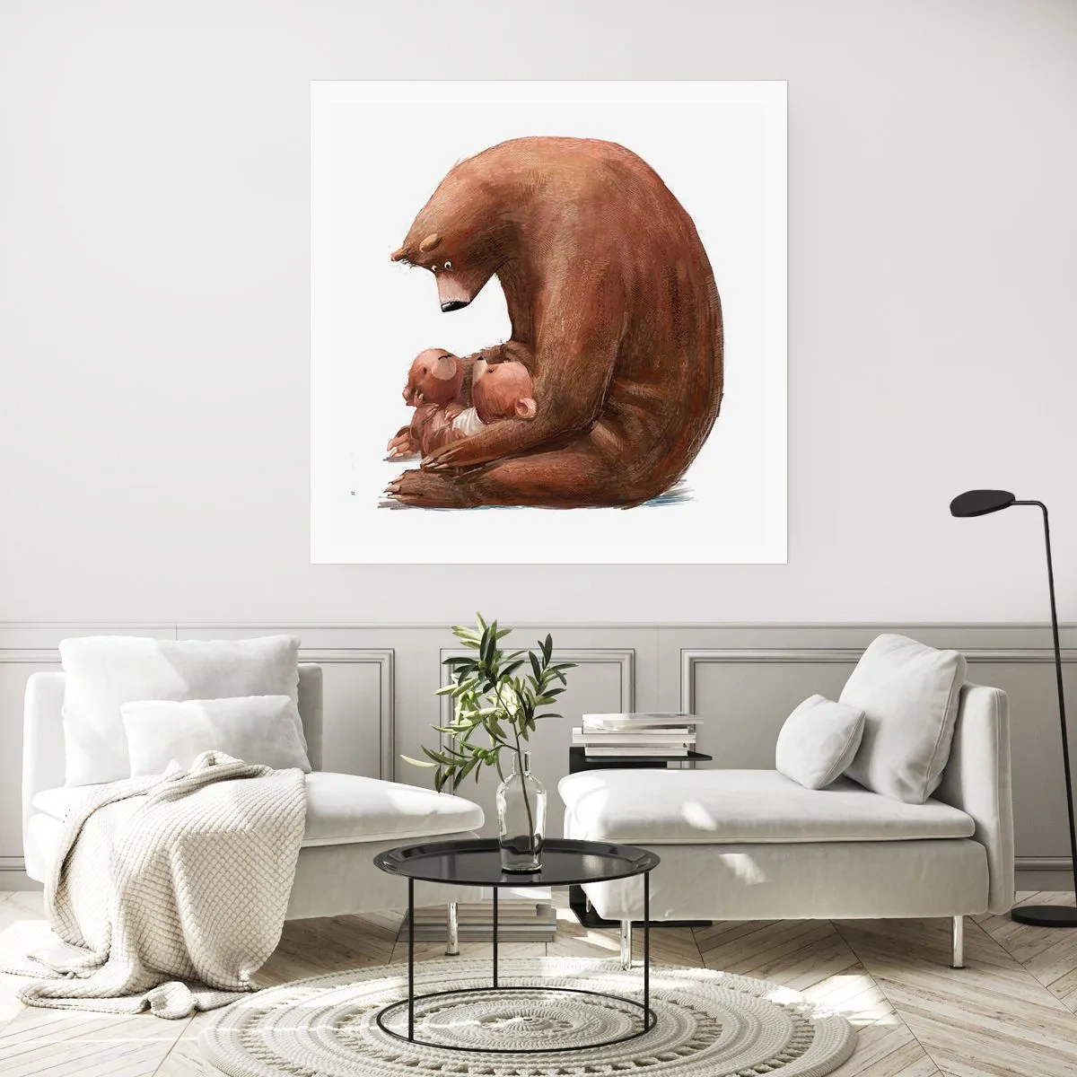 Affiche - Poster - Faites de beaux rêves les enfants - 40x40 cm