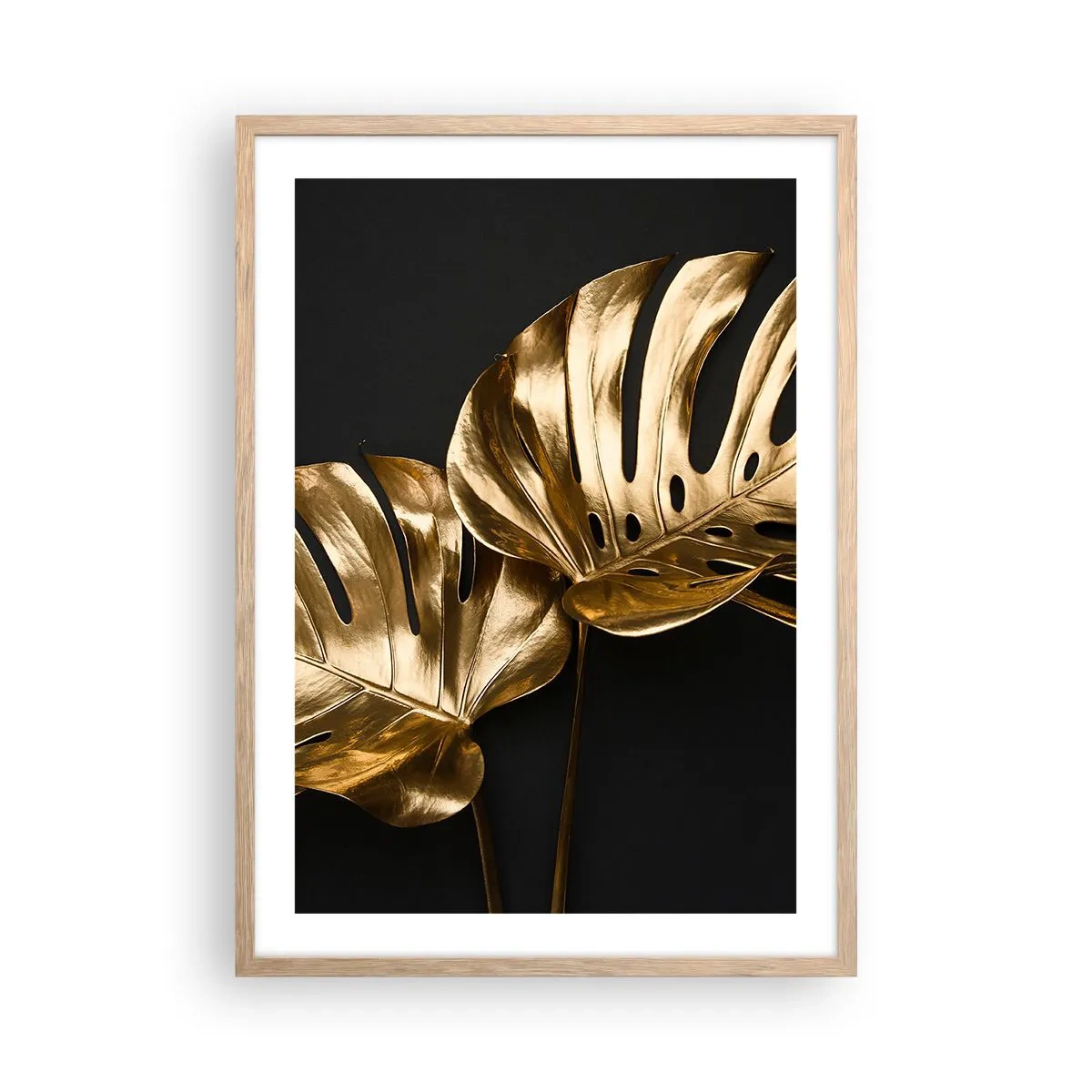 Affiche dans un chêne clair - Poster - Les trésors de la nature - 50x70 cm