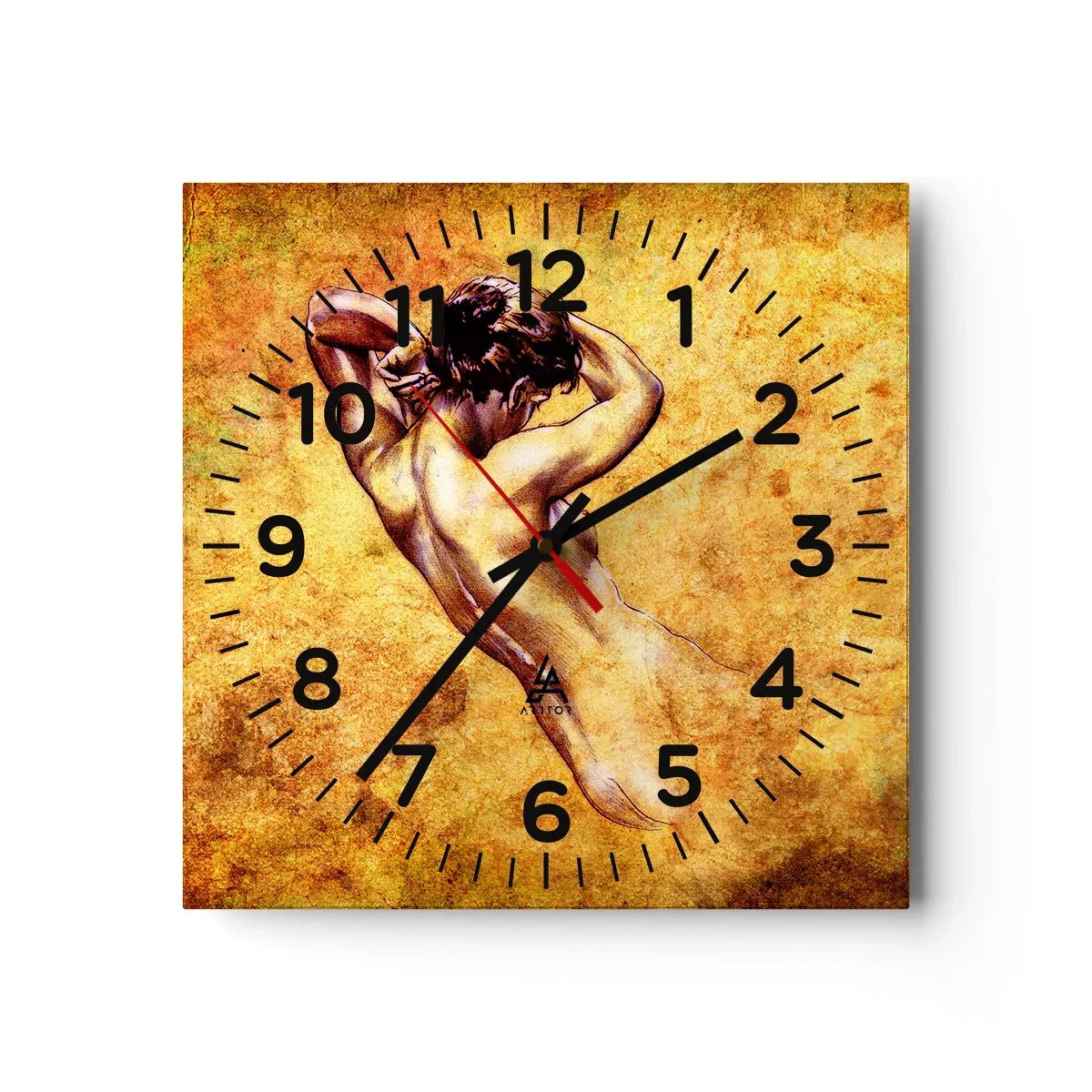 Horloge murale - Pendule murale - Découverte, mais toujours mystèrieuse - 40x40 cm