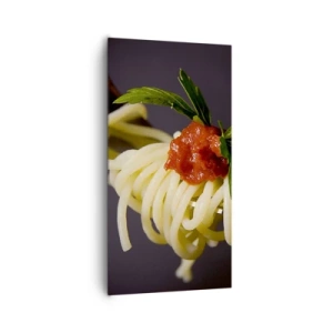 Impression sur toile - Image sur toile - Une bouchée savoureuse - 65x120 cm