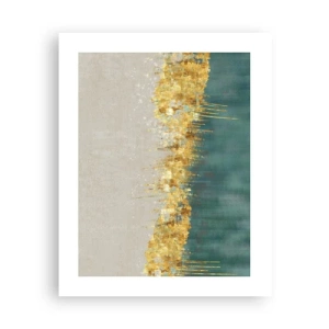 Affiche - Poster - La frontière dorée - 40x50 cm