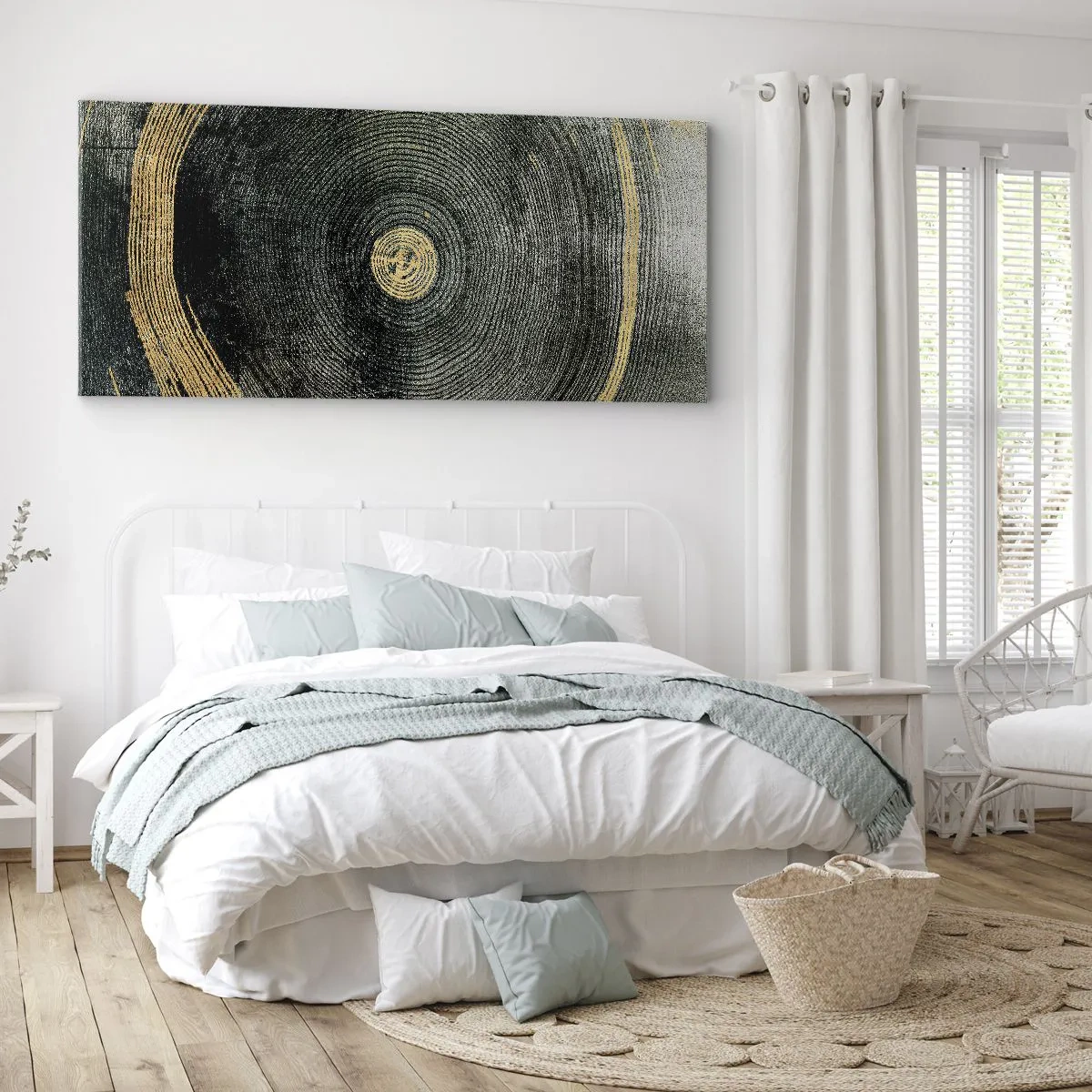 Impression sur toile - Image sur toile - Changement et persistance - 90x30 cm