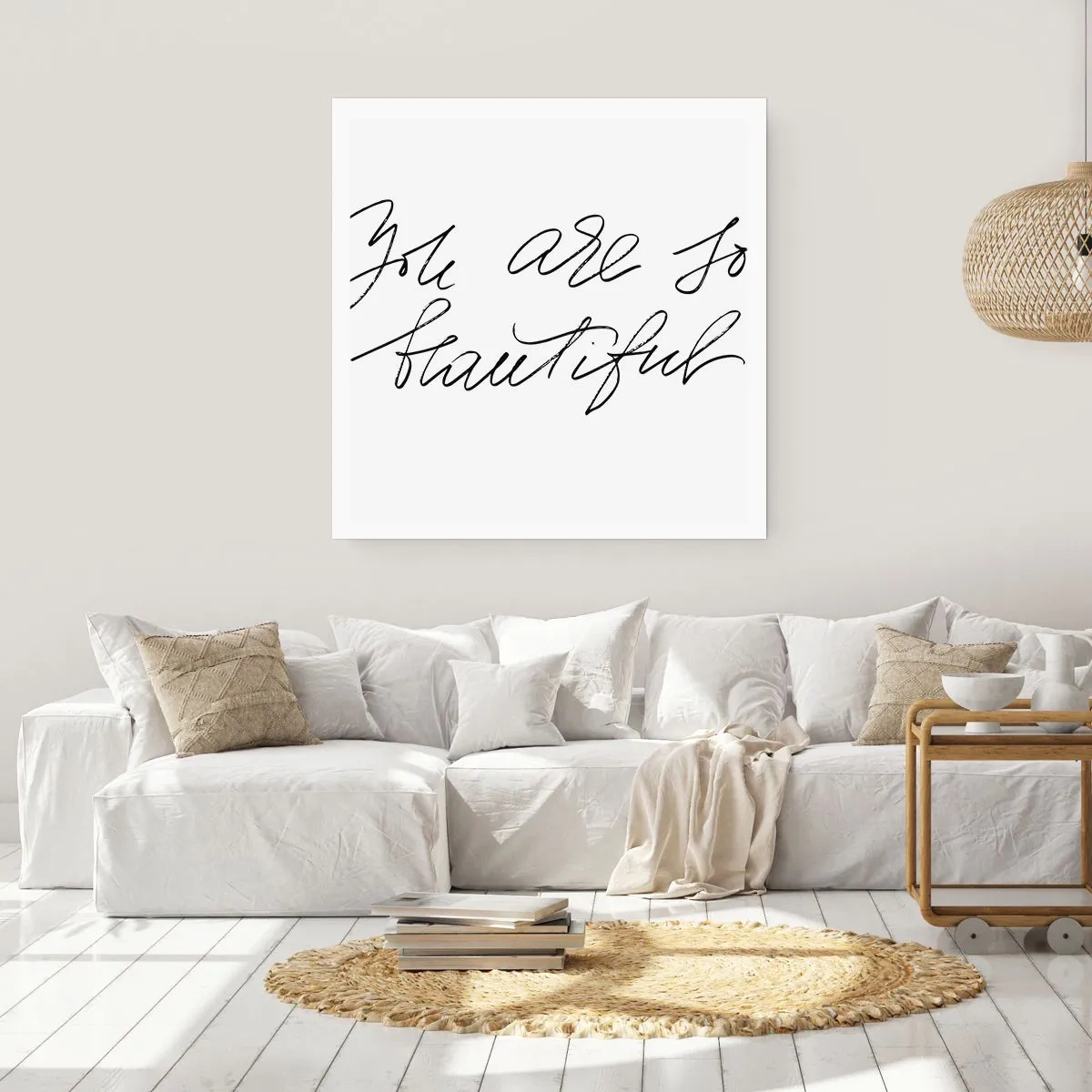 Affiche - Poster - Vraiment, crois-moi... - 60x60 cm