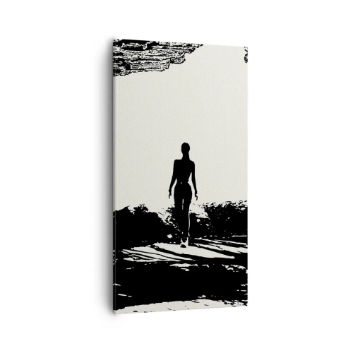 Impression sur toile - Image sur toile - Nouveau look - 55x100 cm