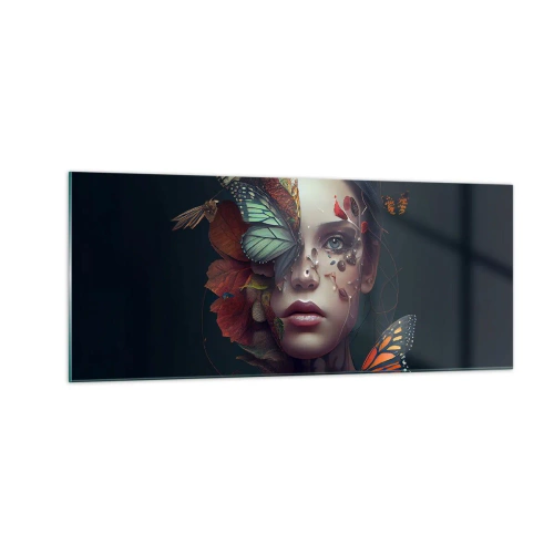 Impression sur verre - Image sur verre - Une merveilleuse métamorphose - 100x40 cm