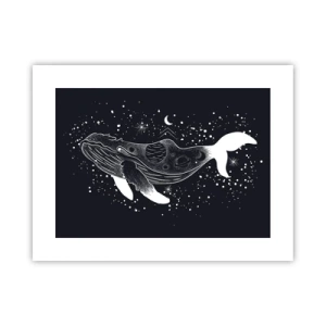 Affiche - Poster - Dans l'océan de l'univers - 40x30 cm