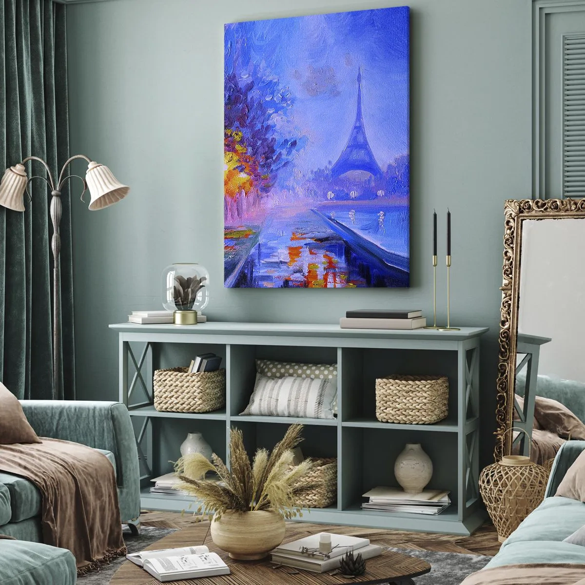 Impression sur toile - Image sur toile - Une ballade idéale - 65x120 cm
