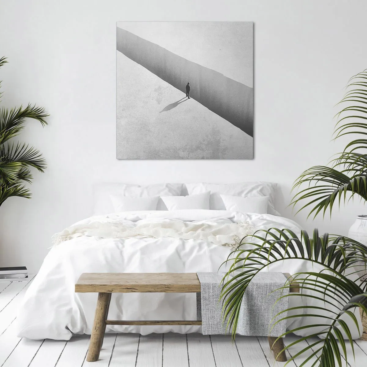 Impression sur toile - Image sur toile - Un objectif clair - 50x50 cm