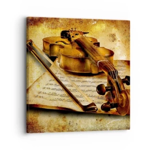 Impression sur toile - Image sur toile - Besoin immédiat d'un virtuose - 30x30 cm