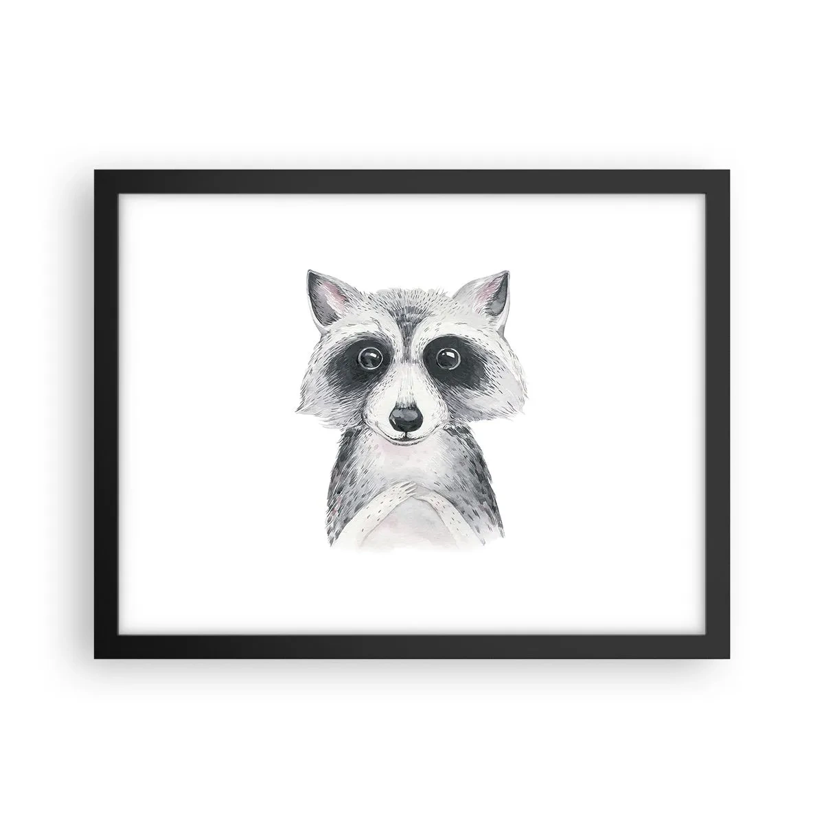 Affiche dans un cadre noir - Poster - Un moment pour s'émouvoir - 40x30 cm