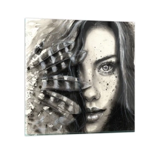 Impression sur verre - Image sur verre - Beauté sauvage - 50x50 cm