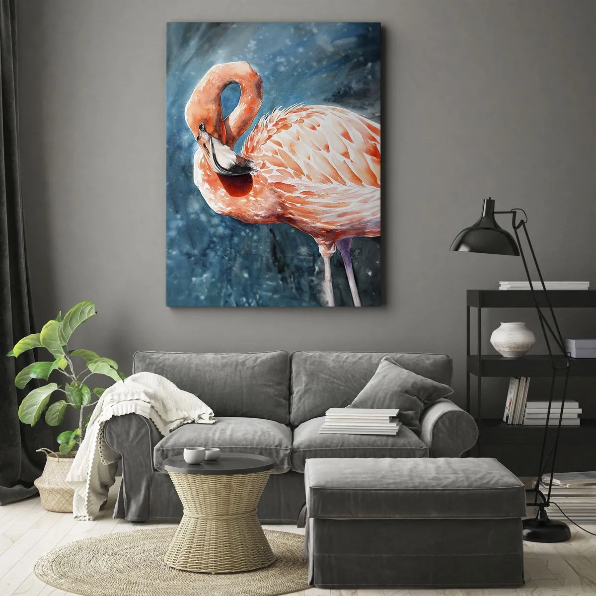 Impression sur toile - Image sur toile - Décoratif par nature - 55x100 cm