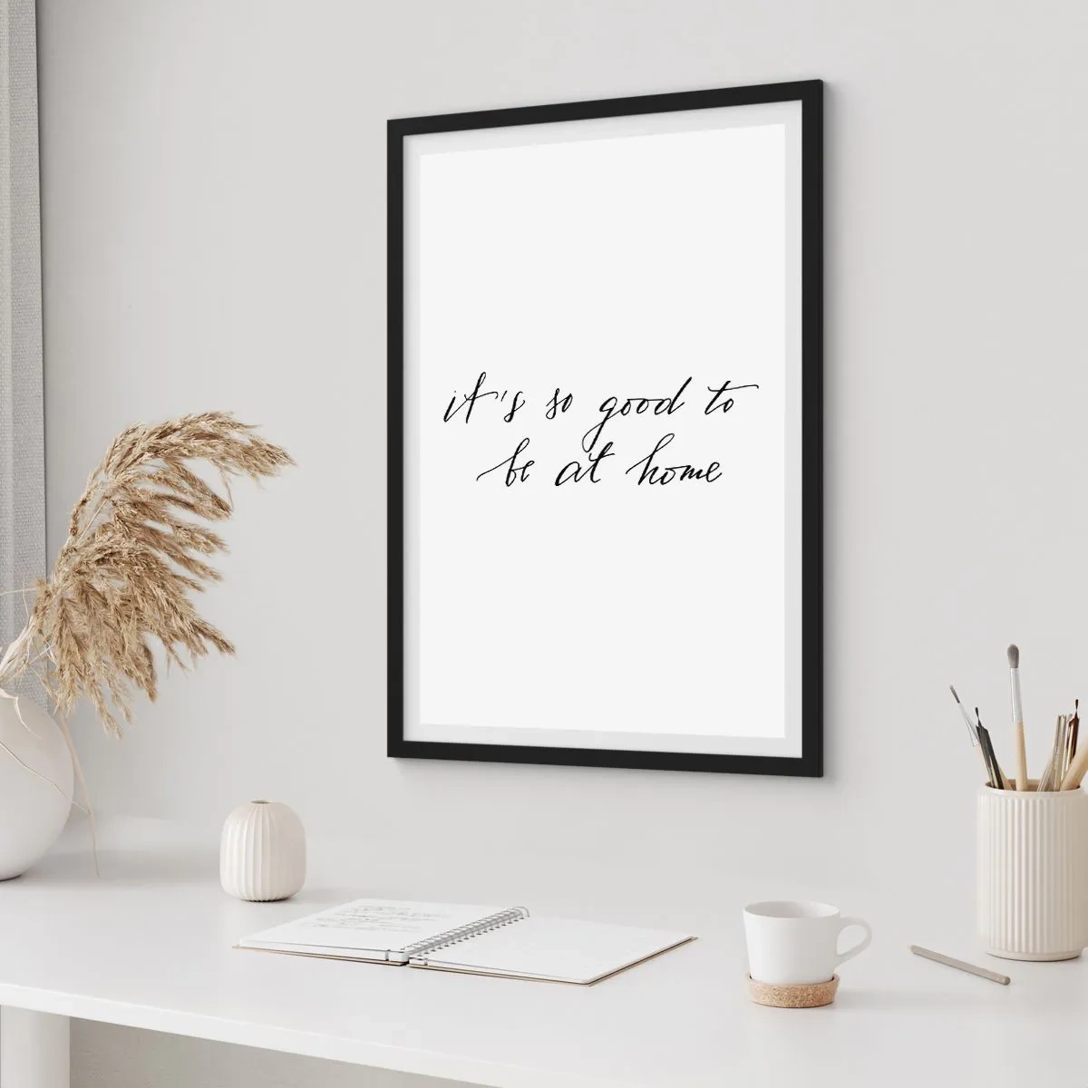 Affiche dans un cadre noir - Poster - Toute la vérite - 30x40 cm