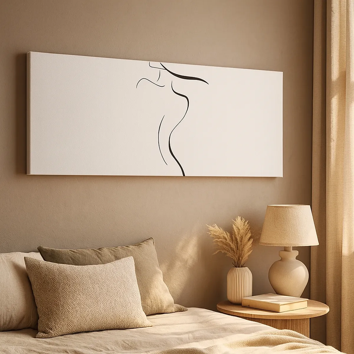 Impression sur toile - Image sur toile - Insaisissable comme une vague - 30x30 cm