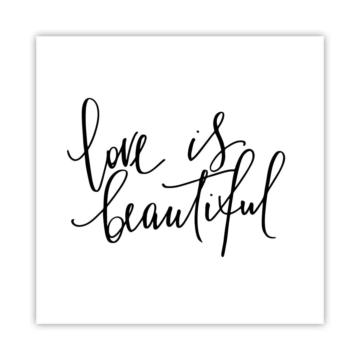 Affiche - Poster - Lire et répéter - 40x40 cm