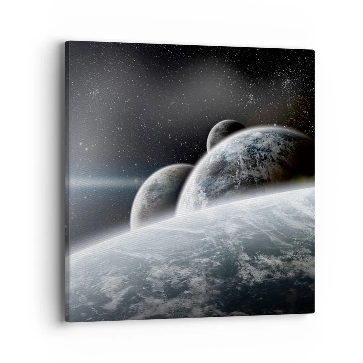 Impression sur toile - Image sur toile - Musique cosmique des sphères - 40x40 cm