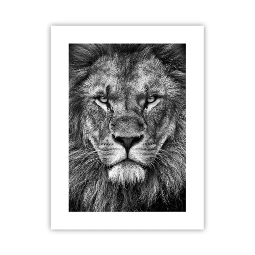 Affiche - Poster - En vêtement de sacre - 30x40 cm