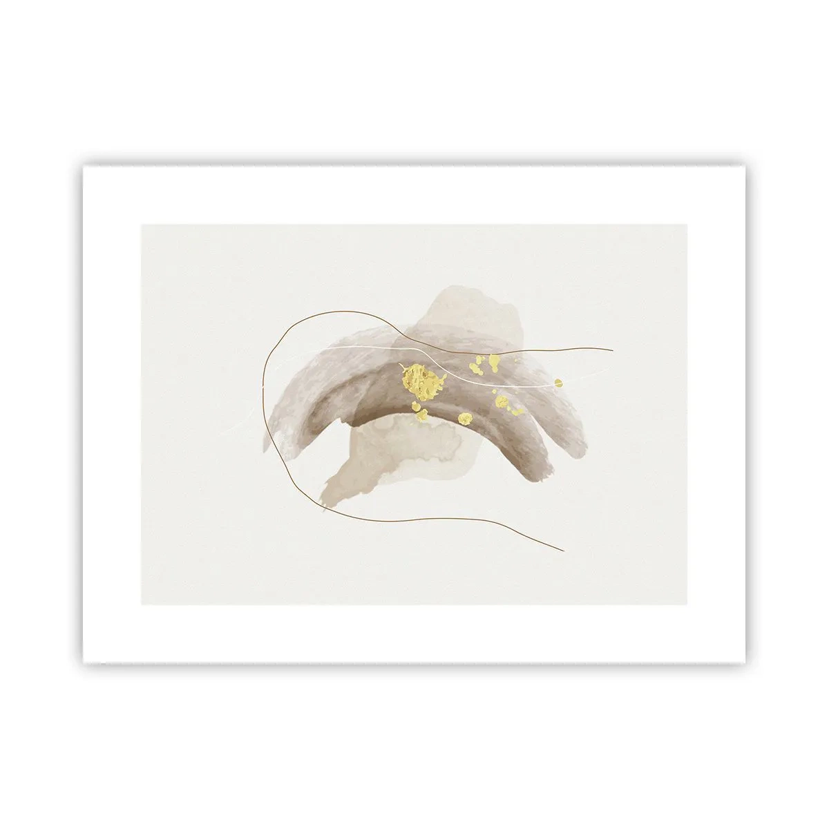 Affiche - Poster - rencontré dans l'espace - 40x30 cm