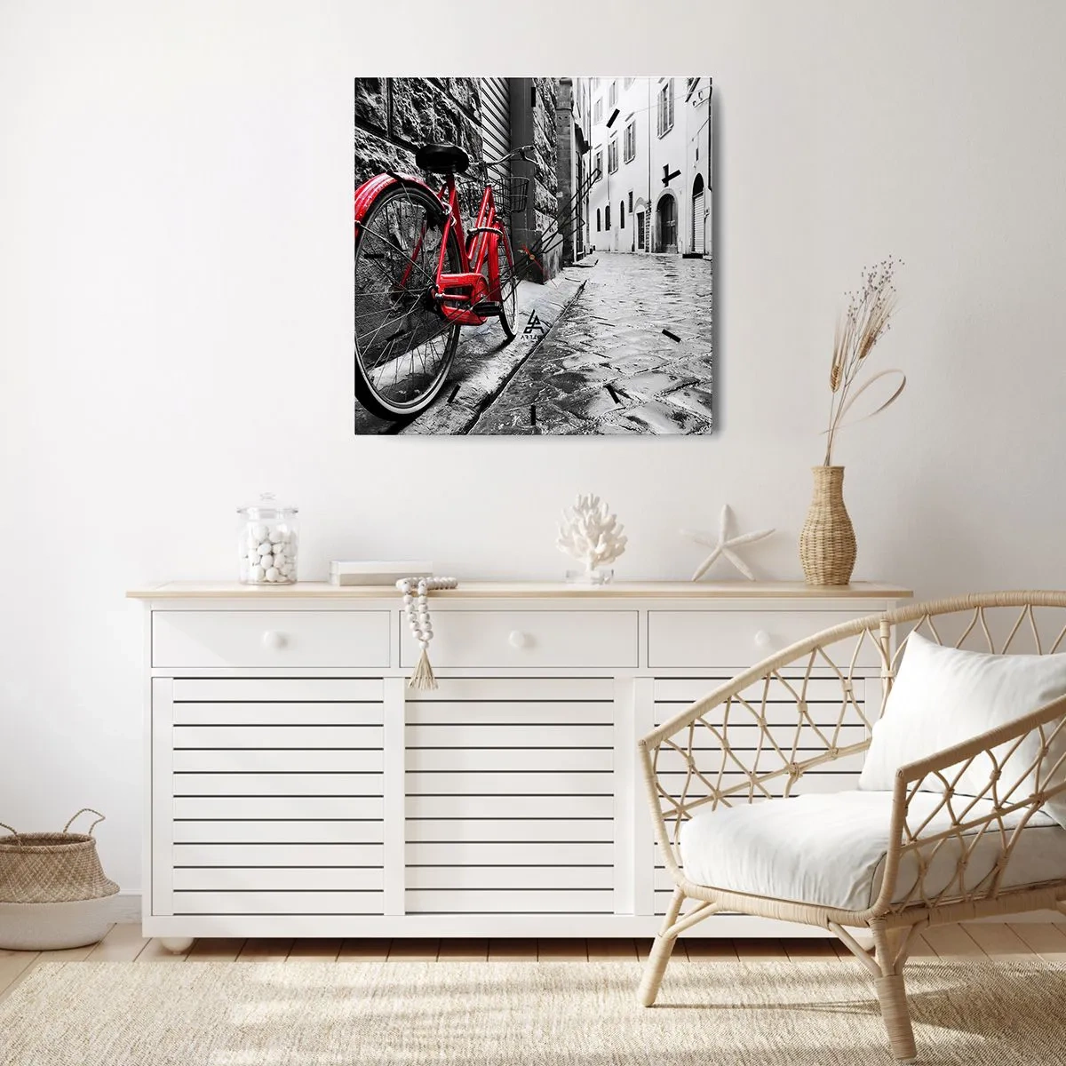 Horloge murale - Pendule murale - La vraie beauté ne vieillit pas - 40x40 cm