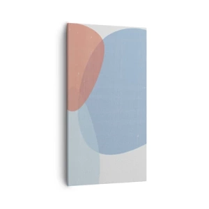 Impression sur toile - Image sur toile - Relations pastel - 55x100 cm