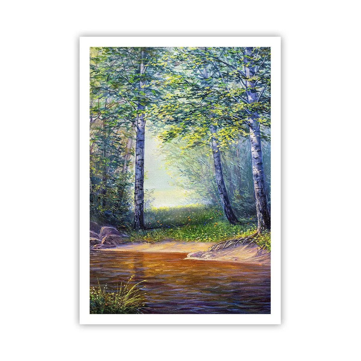Affiche - Poster - Paysage idyllique - 70x100 cm