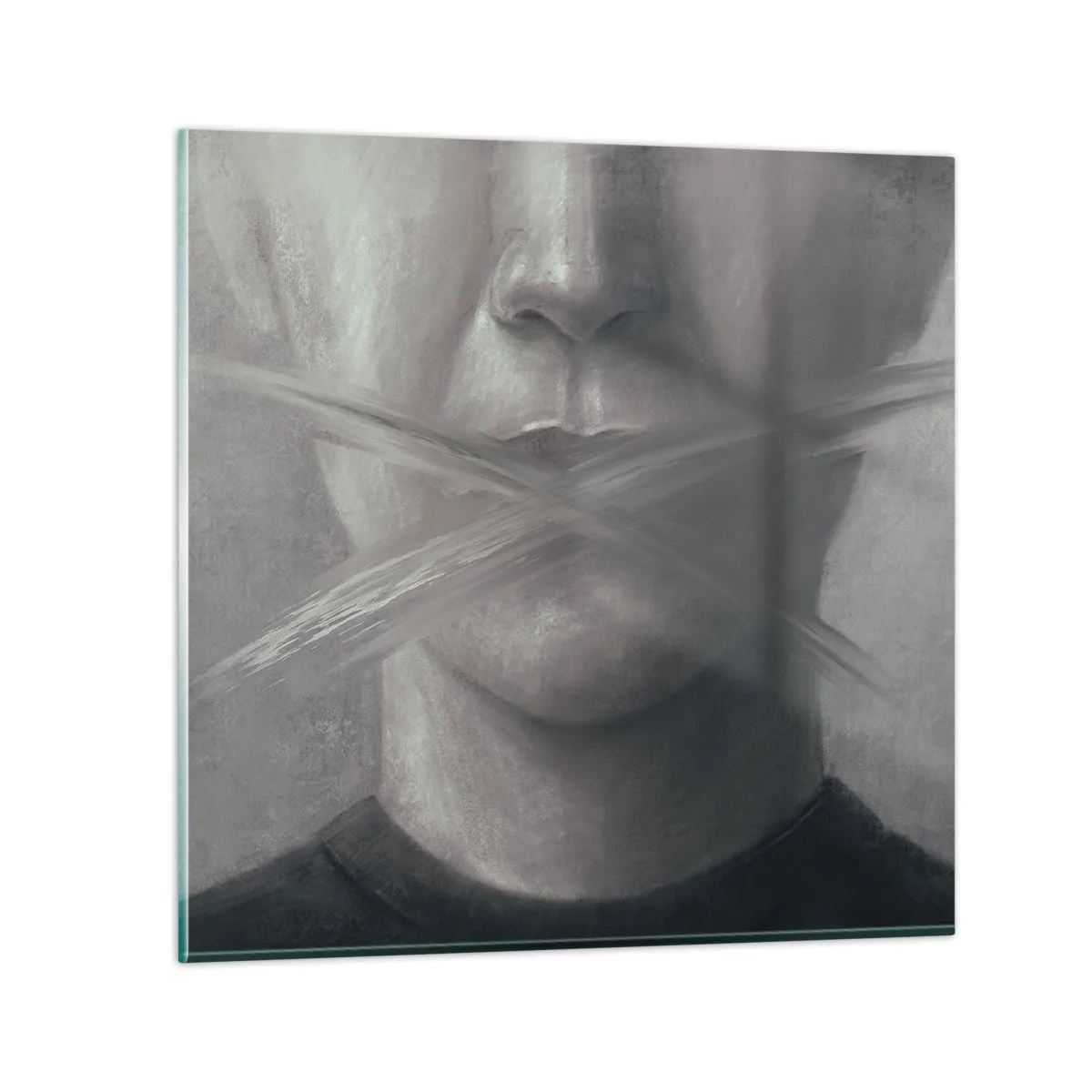 Impression sur verre - Image sur verre - Sans mot - 60x60 cm