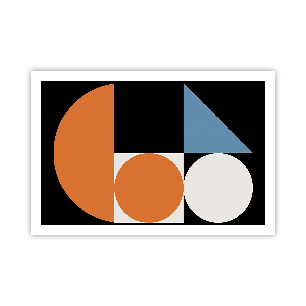 Affiche - Poster - Rangement de figures - 91x61 cm