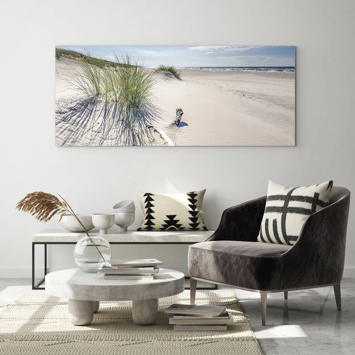 Impression sur verre - Image sur verre - La plus belle? La Baltique - 100x40 cm
