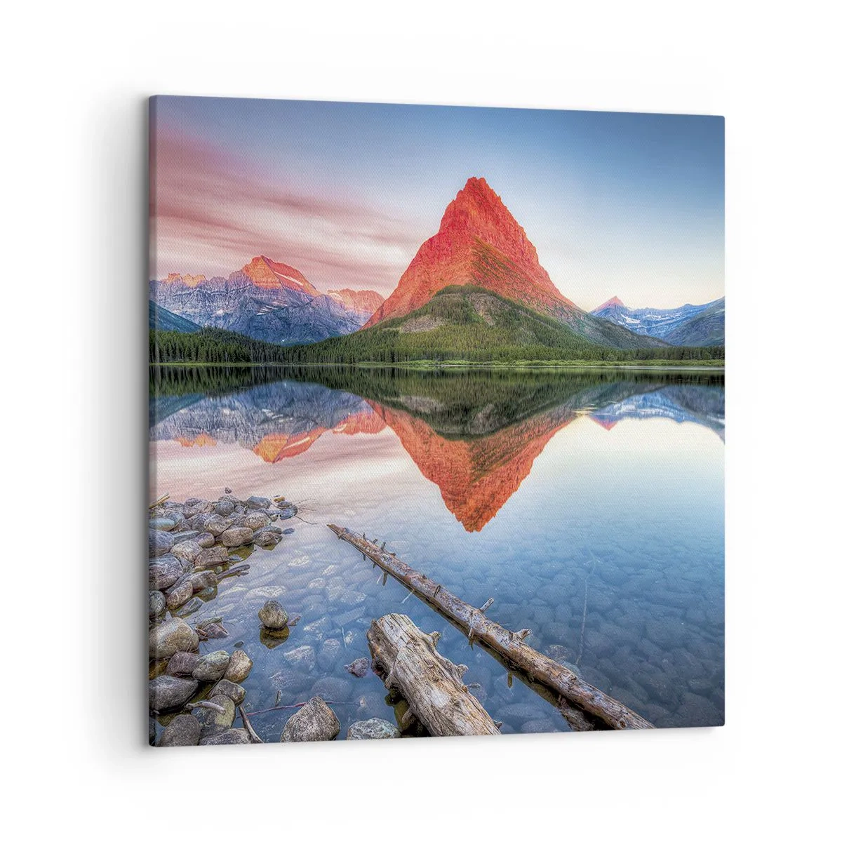 Impression sur toile - Image sur toile - Chaleur et fraicheur - 50x50 cm