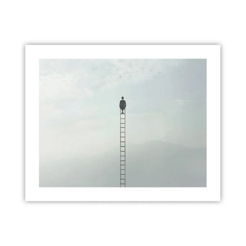 Affiche - Poster - Se soulever au-dessus - 50x40 cm