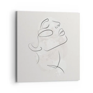 Impression sur toile - Image sur toile - L'esquisse d'un rêve - 70x70 cm