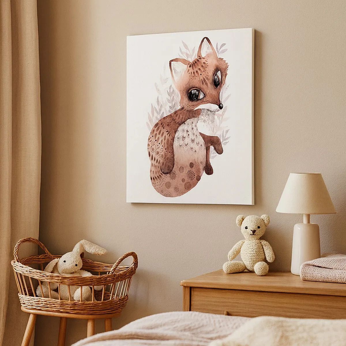 Impression sur toile - Image sur toile - Seulement à aimer - 30x30 cm