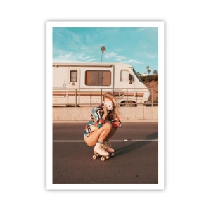 Affiche - Poster - Souriez s'il-vous-plait! - 70x100 cm