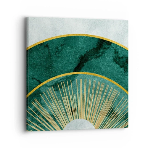 Impression sur toile - Image sur toile - Un autre système solaire - 40x40 cm