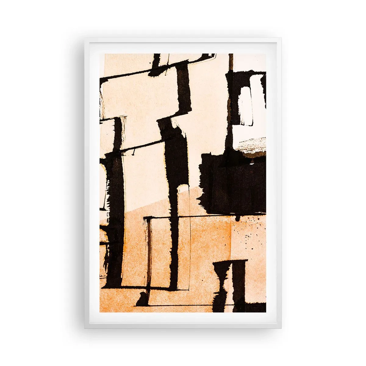 Affiche dans un cadre blanc - Poster - De l’ordre malgré tout - 61x91 cm
