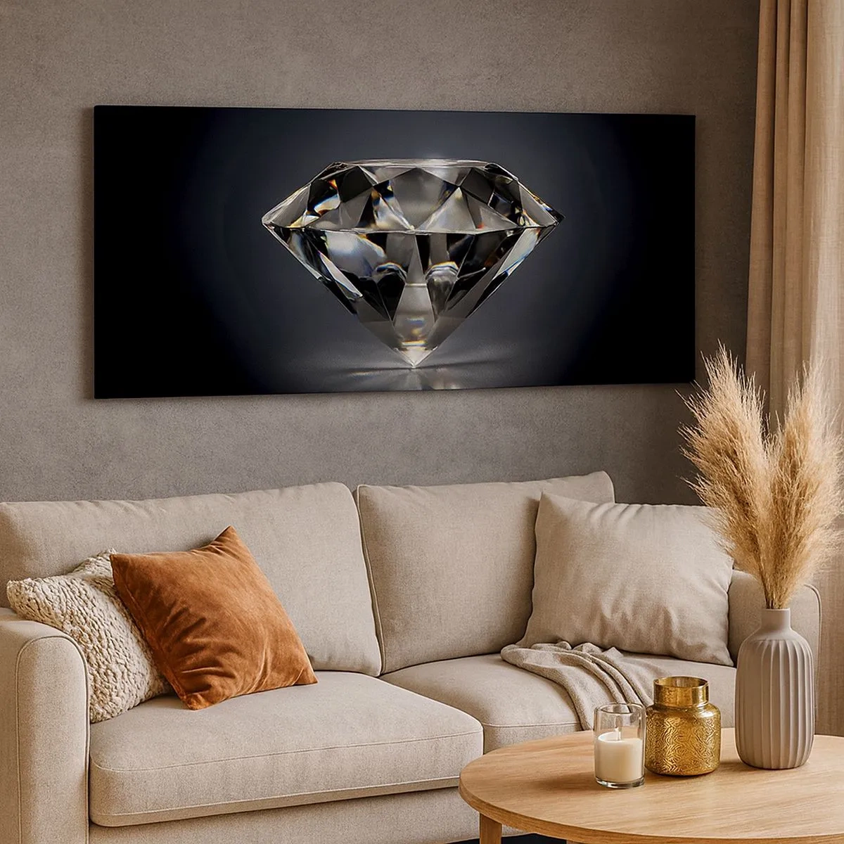 Impression sur toile - Image sur toile - La meilleure amie - 100x40 cm