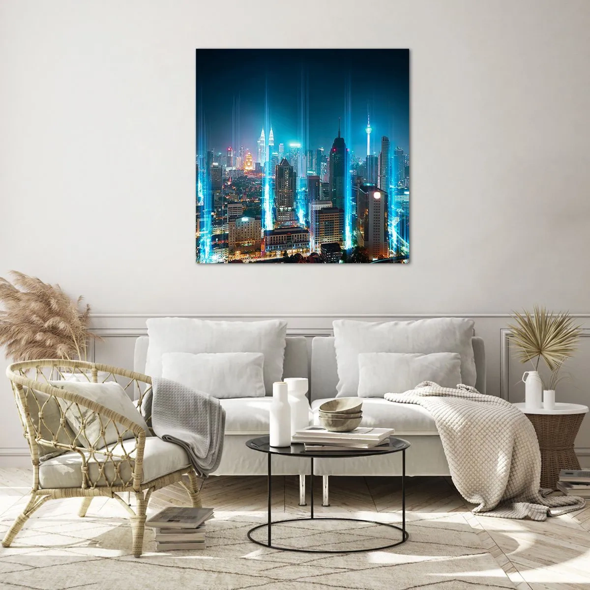 Impression sur verre - Image sur verre - À Berlin au paradis - 30x30 cm