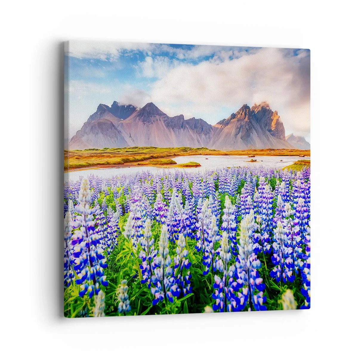 Impression sur toile - Image sur toile - La force et l'austérité côtoient la douceur - 40x40 cm