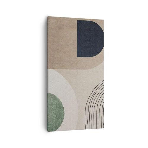 Impression sur toile - Image sur toile - La douceur de l'ovale - 55x100 cm