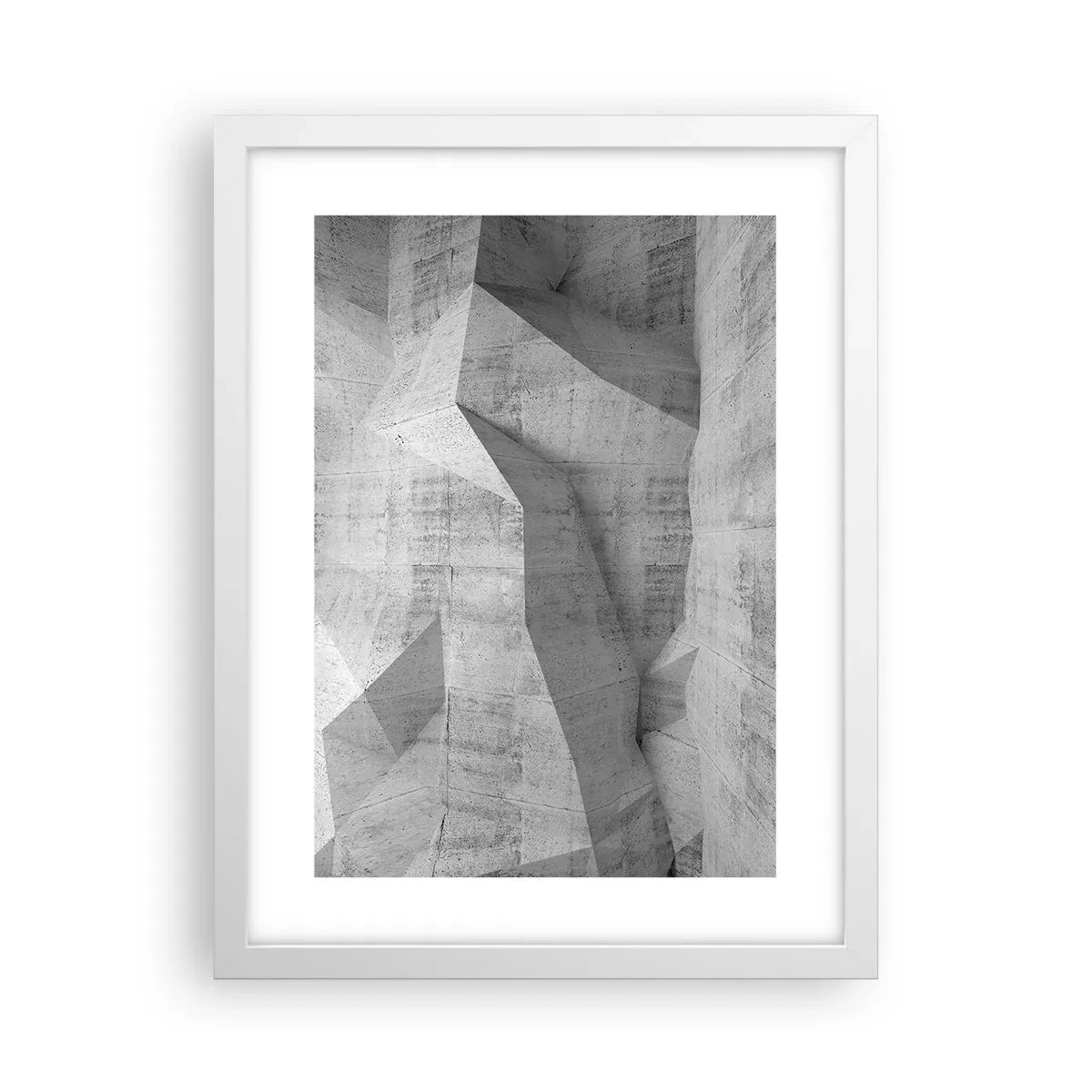 Affiche dans un cadre blanc - Poster - Un vrai challenge - 30x40 cm